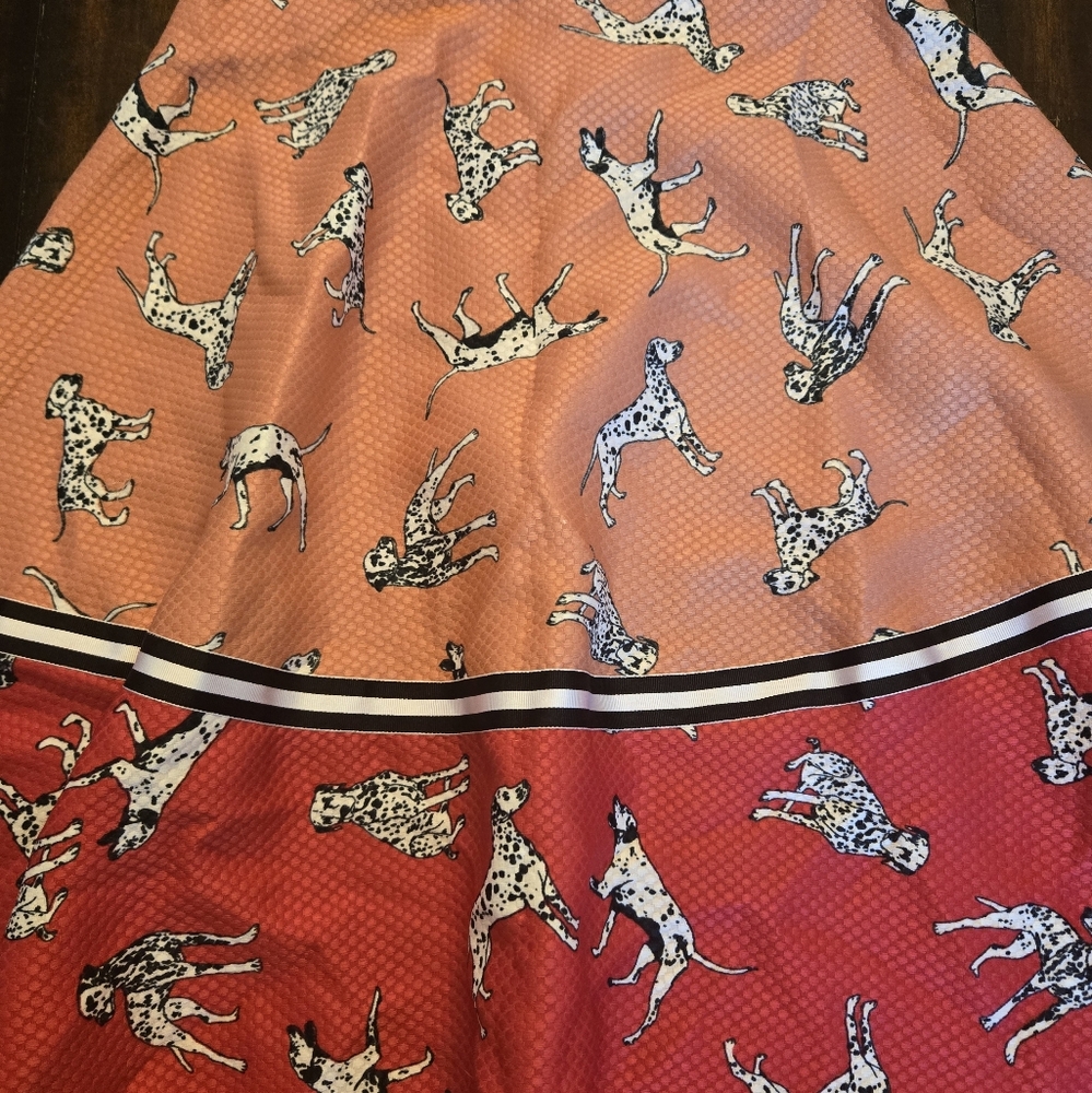 Anthropologie Hutch Dalmatian Skirt - Picture 2 of 7